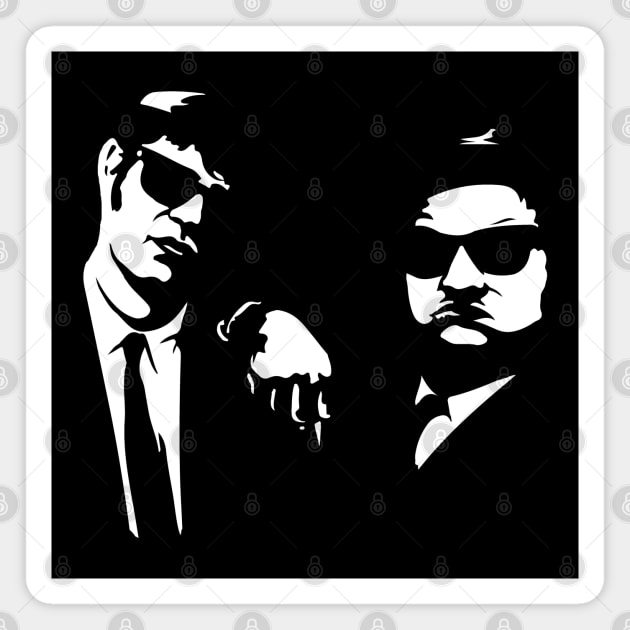 Blues Brothers Magnet by NorthWestDesigns